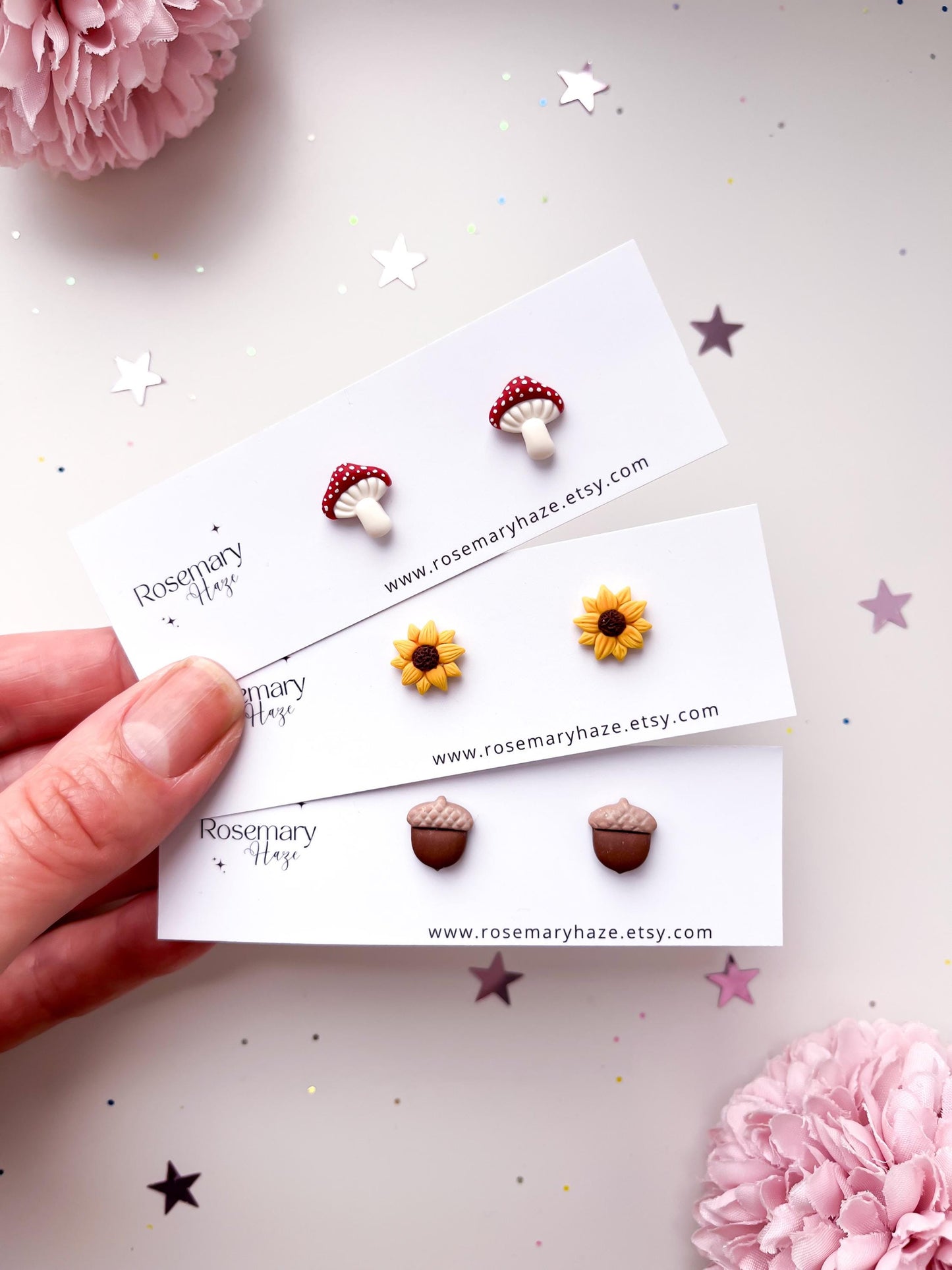Halloween Stud Earrings - build your own stud pack