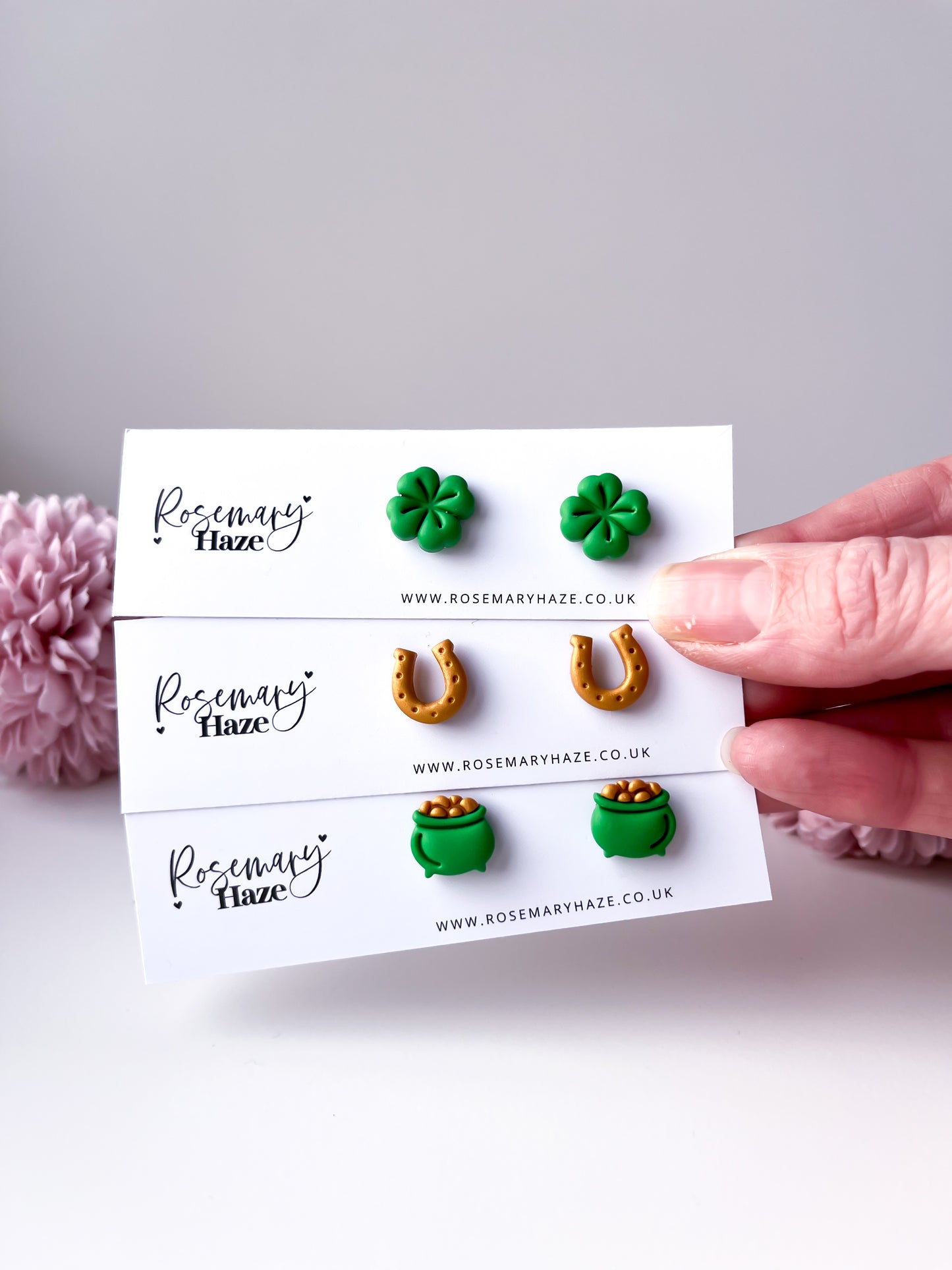 St Patrick’s Day Studs