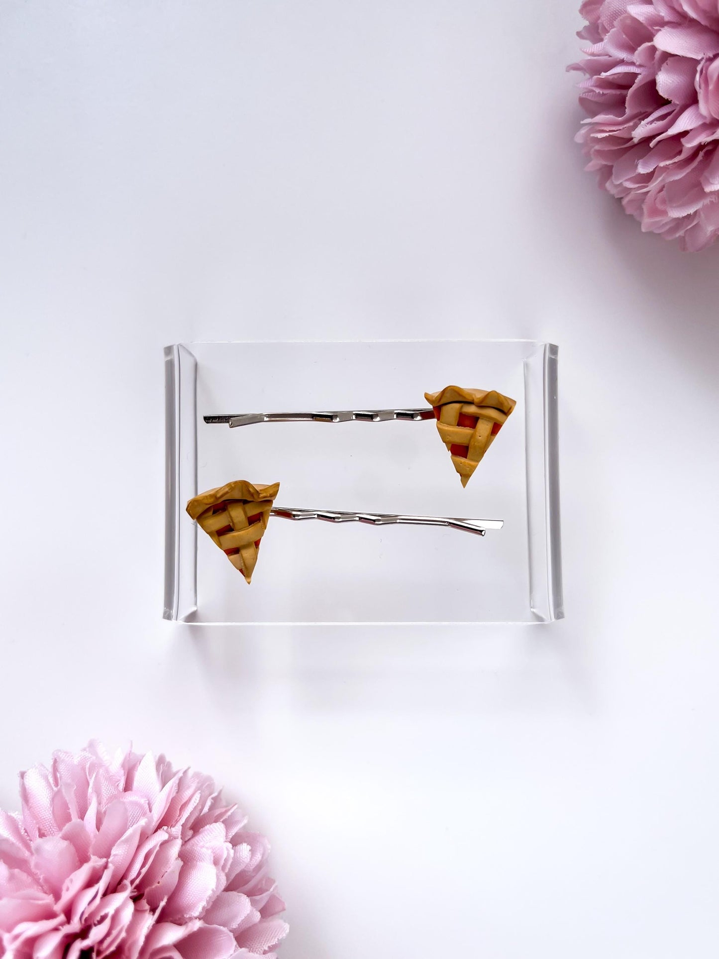 Autumn Food Hair Pins
