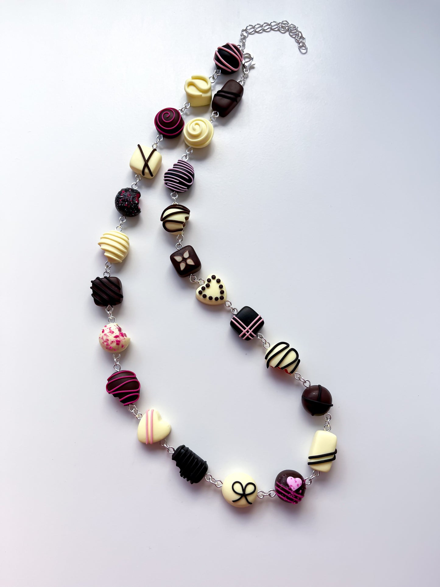 Pink Chocolate Necklace