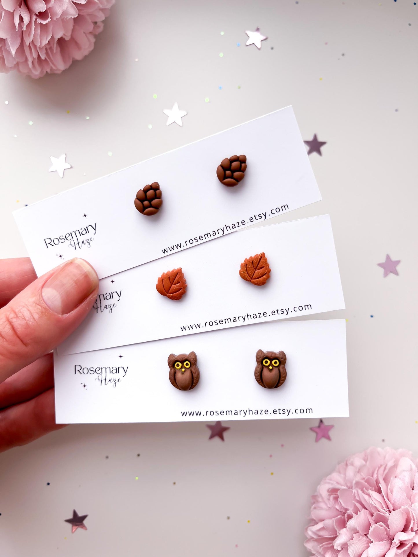 Halloween Stud Earrings - build your own stud pack