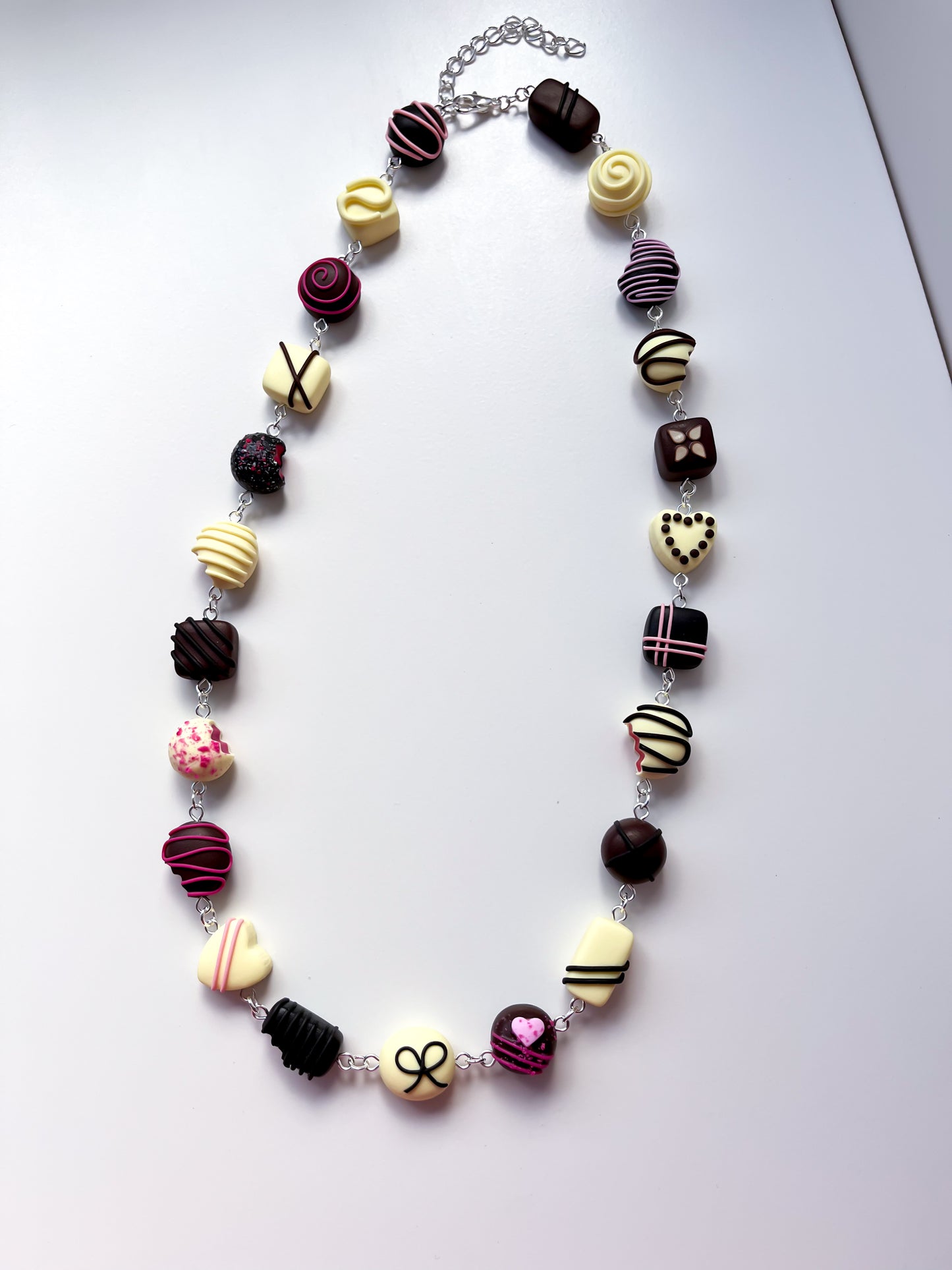 Pink Chocolate Necklace