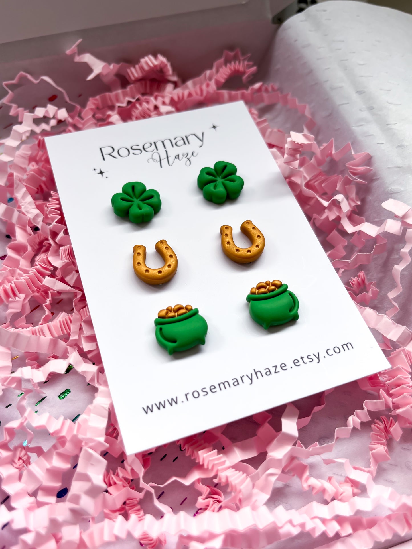 St Patrick’s Day Studs - BUY 2 GET 1 FREE 🎉