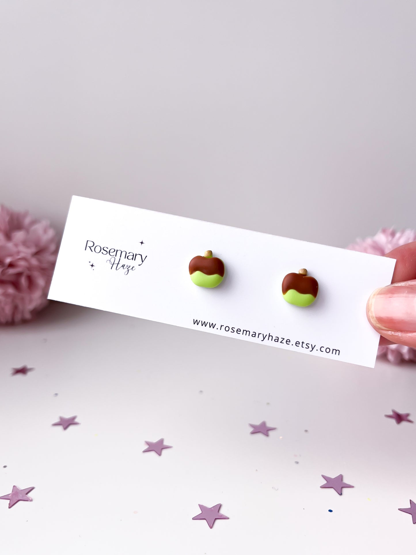 Caramel Apple Stud Earrings - BUY 2 GET 1 FREE 🎉