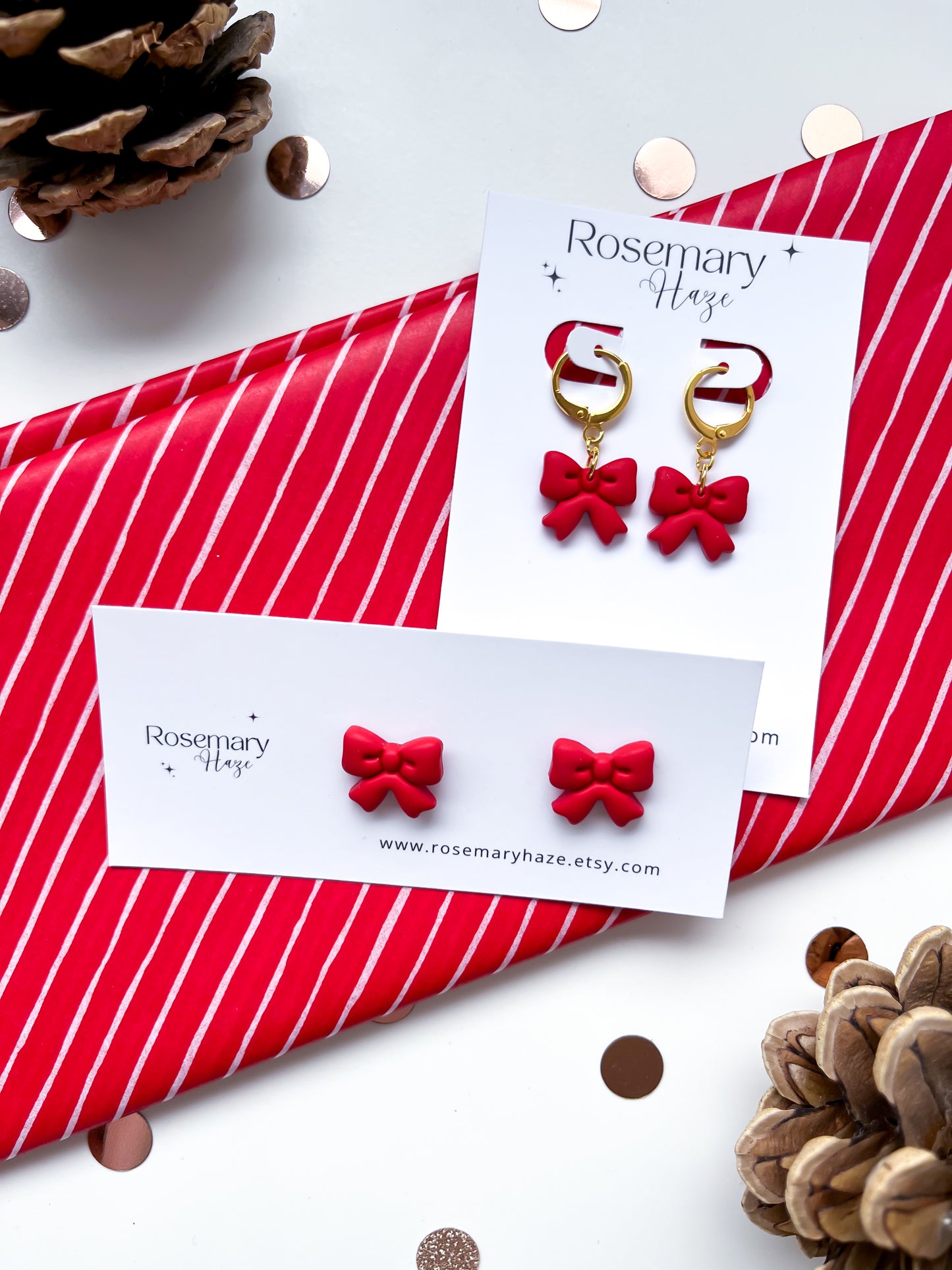 Red Bow Huggies