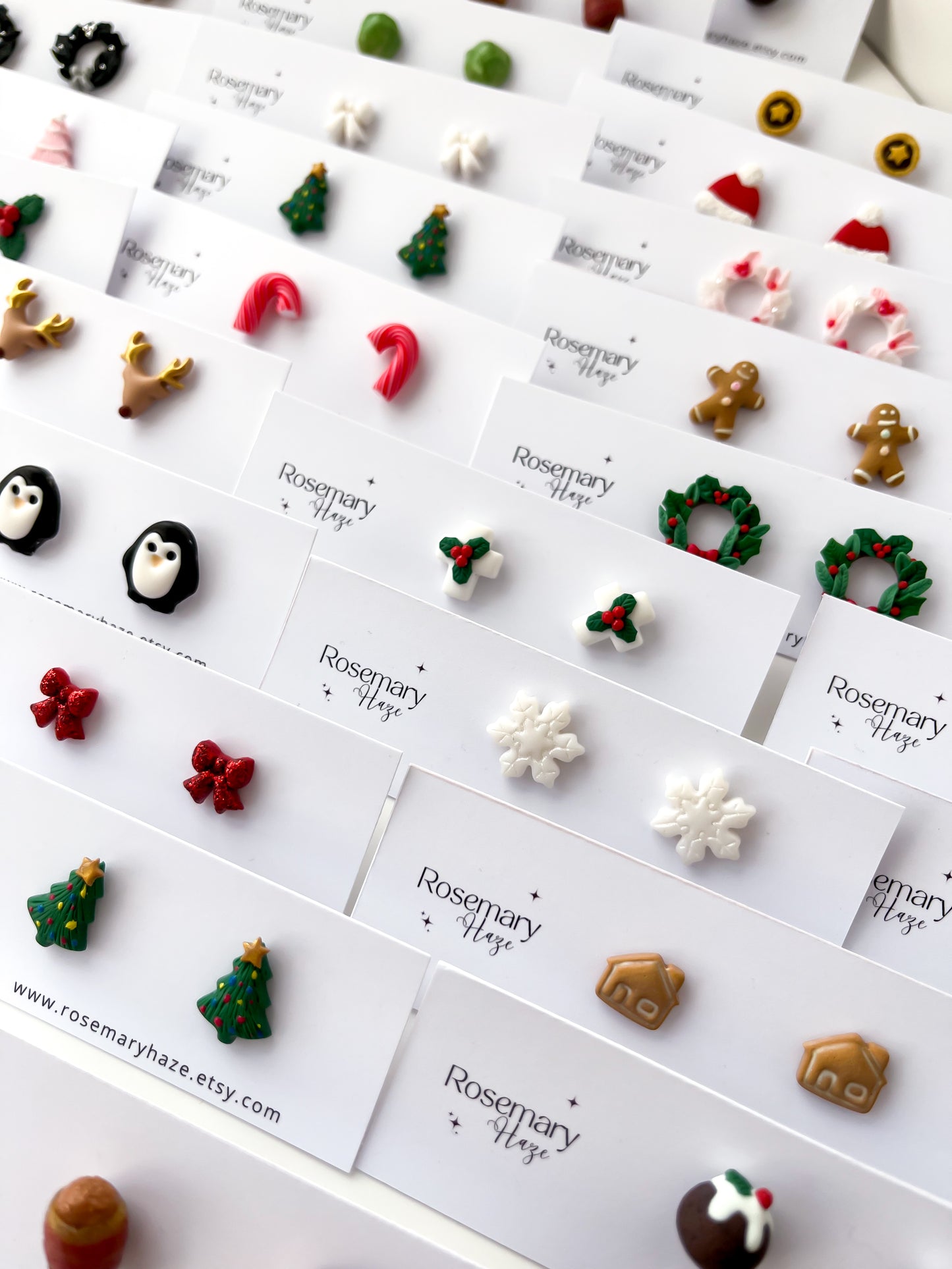 Holly Cross Stud Earrings - BUY 2 GET 1 FREE ๐