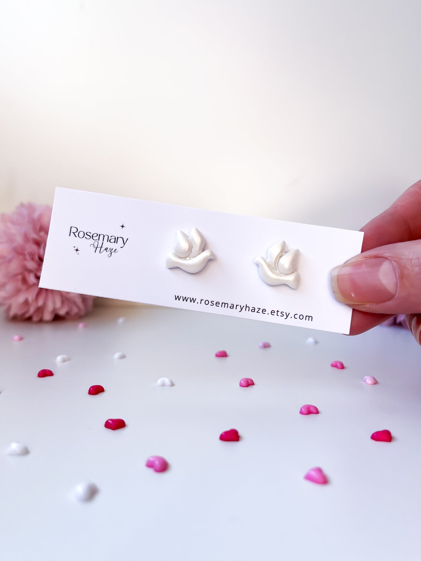 Doves Stud Earrings