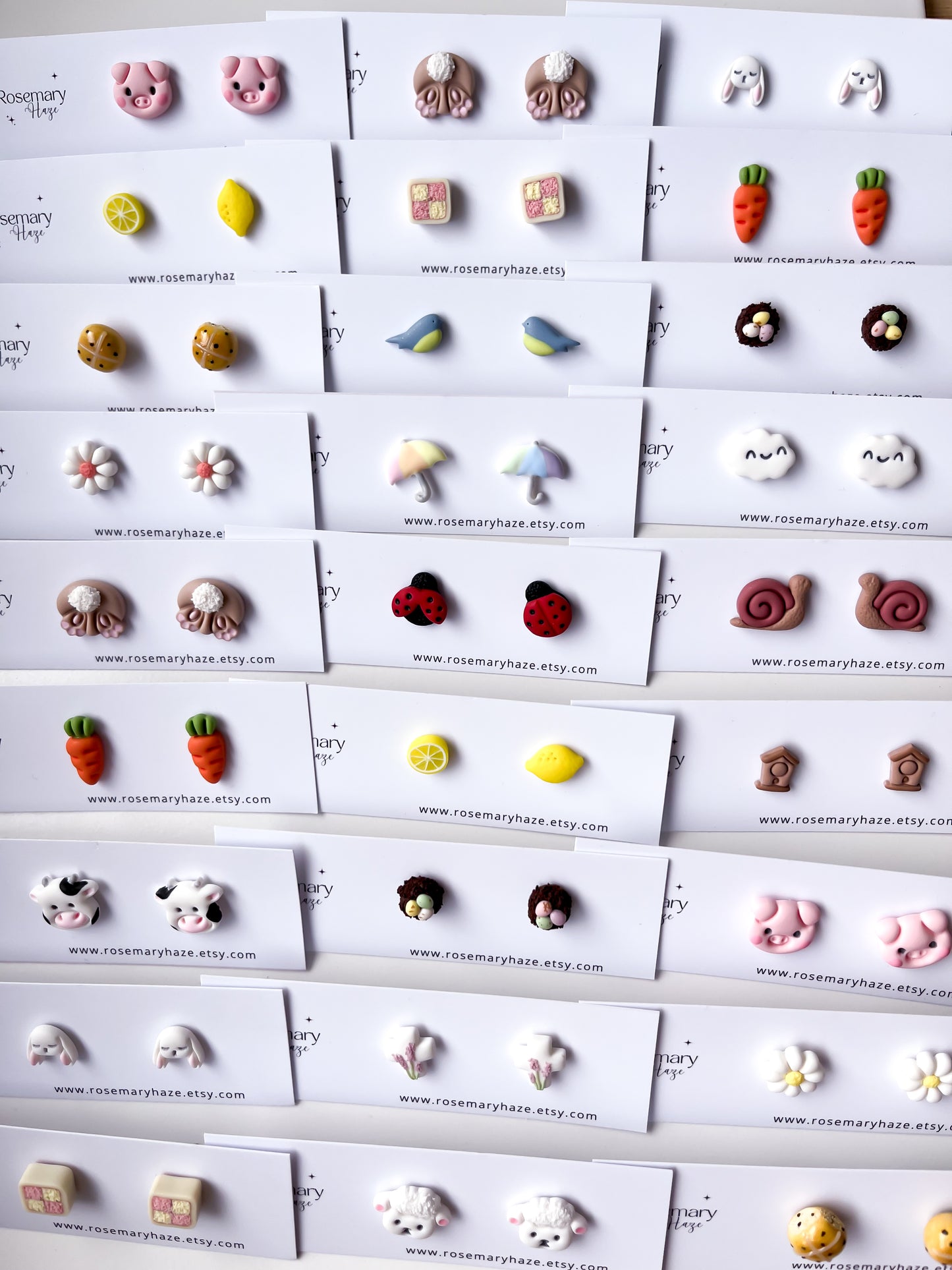 Lavender Cross Stud Earrings - BUY 2 GET 1 FREE 🎉