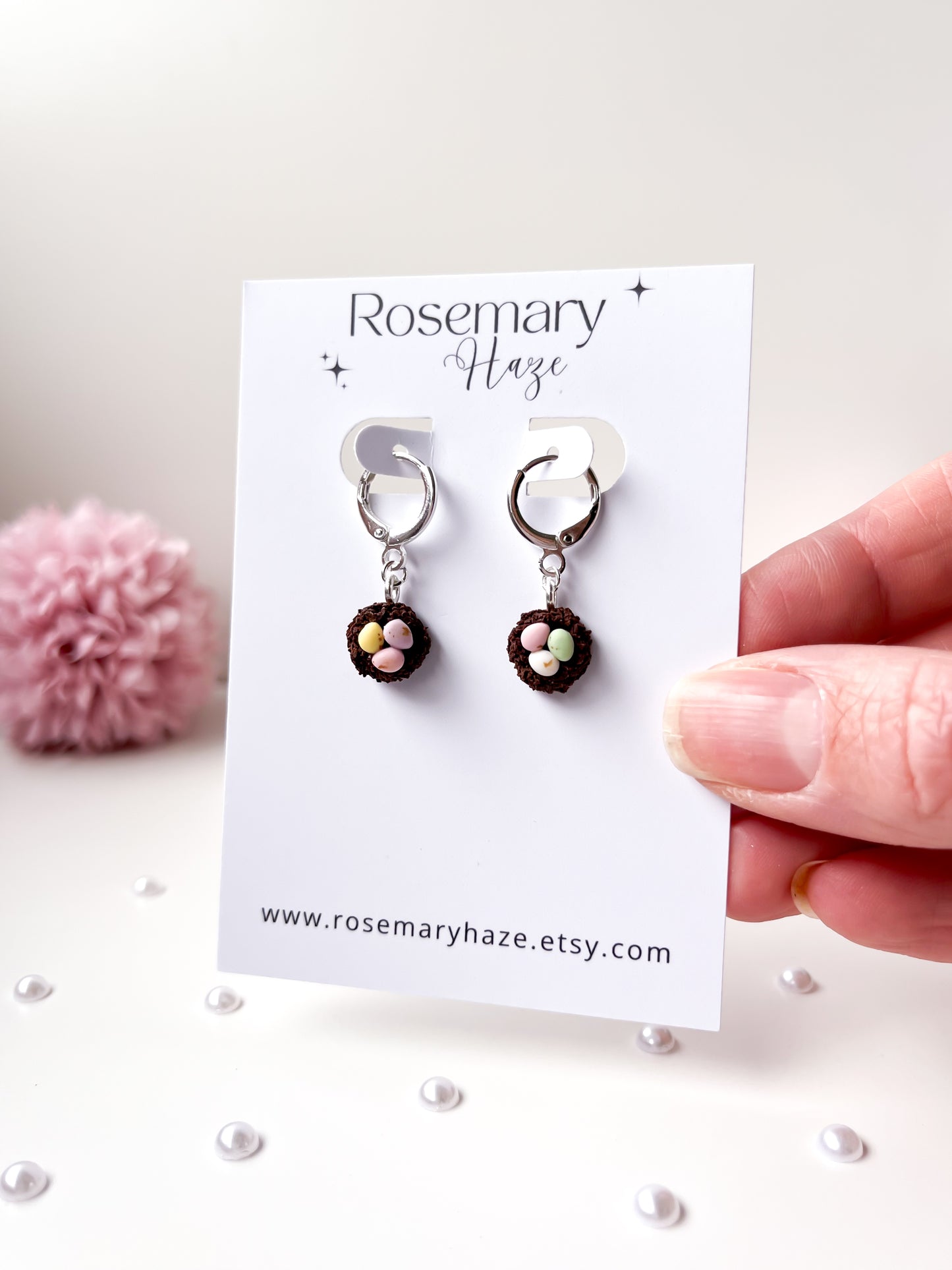 Cornflake Cake Huggie Hoop Earrings