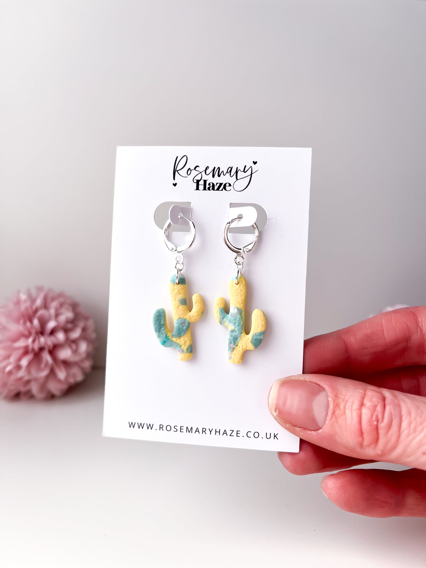 Yellow & Green Cactus Huggies - day 14 🏡