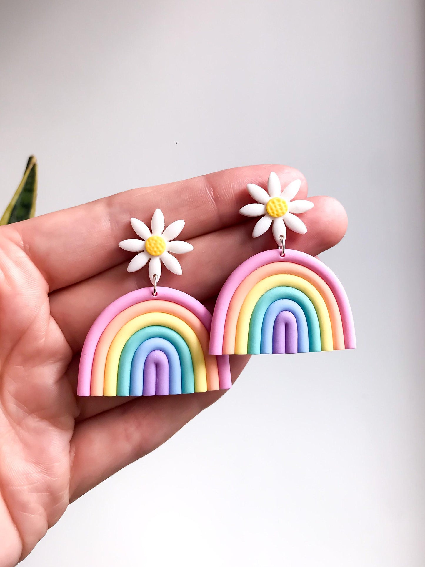 Daisy Rainbow Earrings