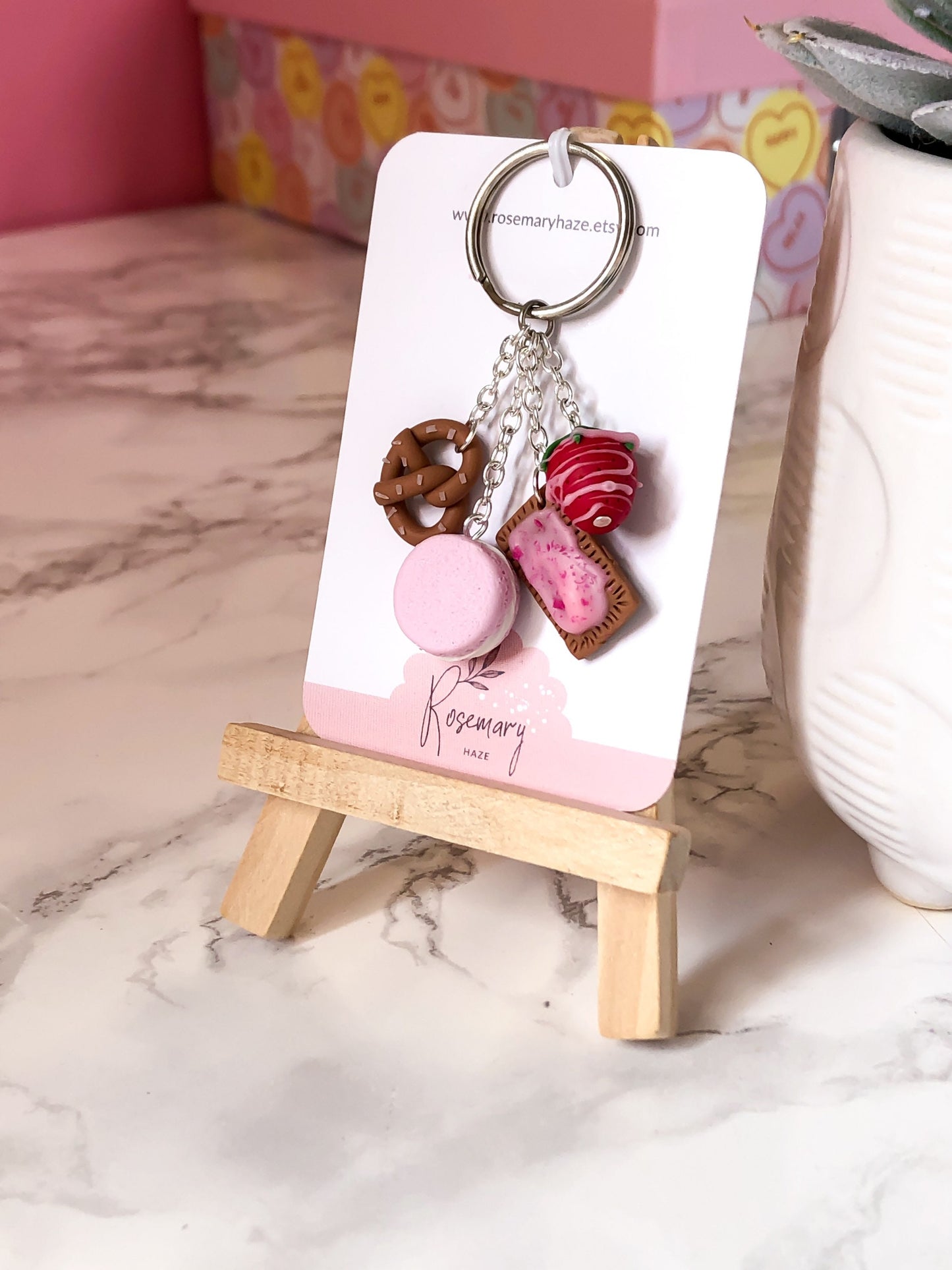 Dessert Keychain