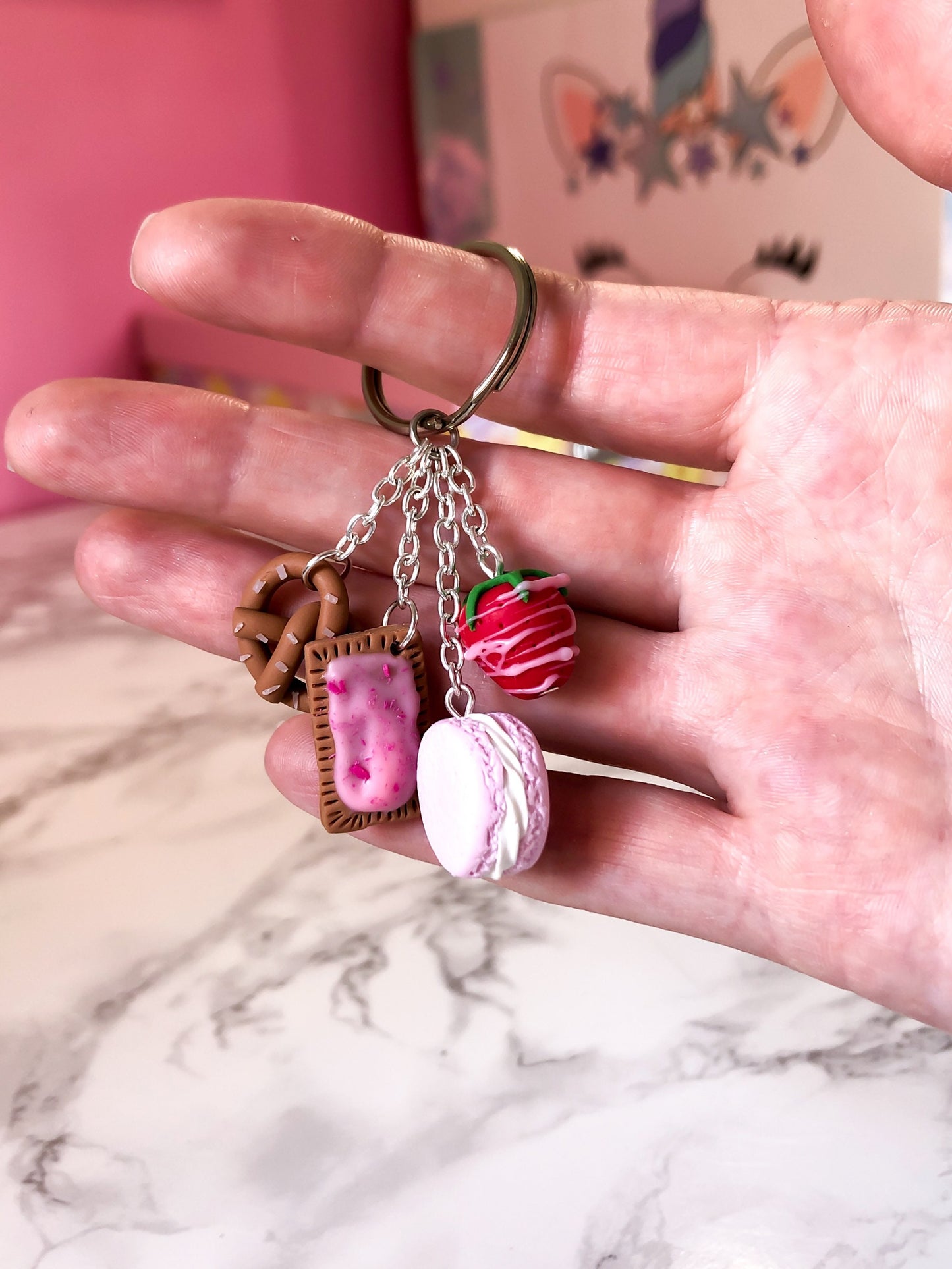 Dessert Keychain