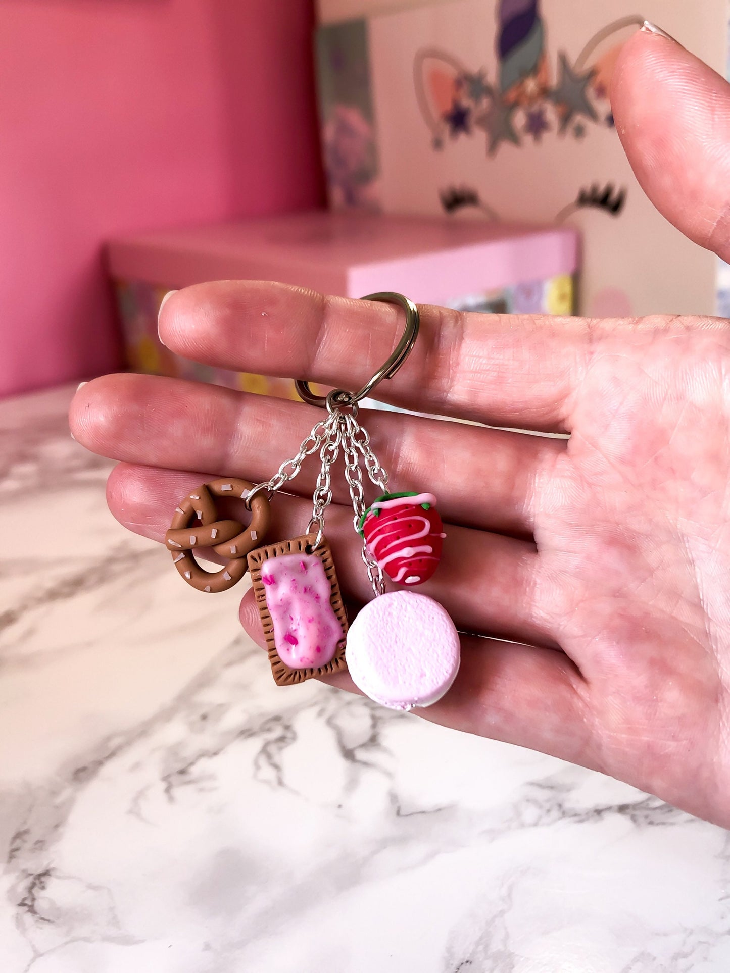Dessert Keychain