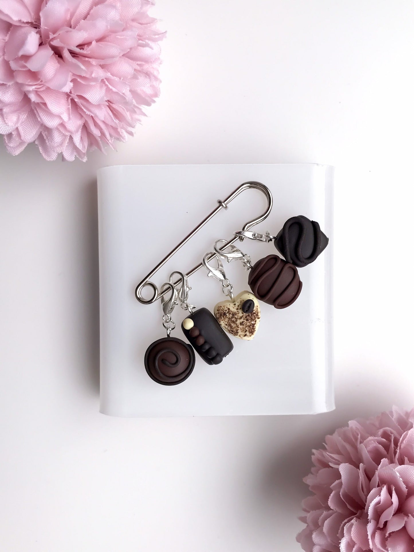 Chocolate Stitch Markers