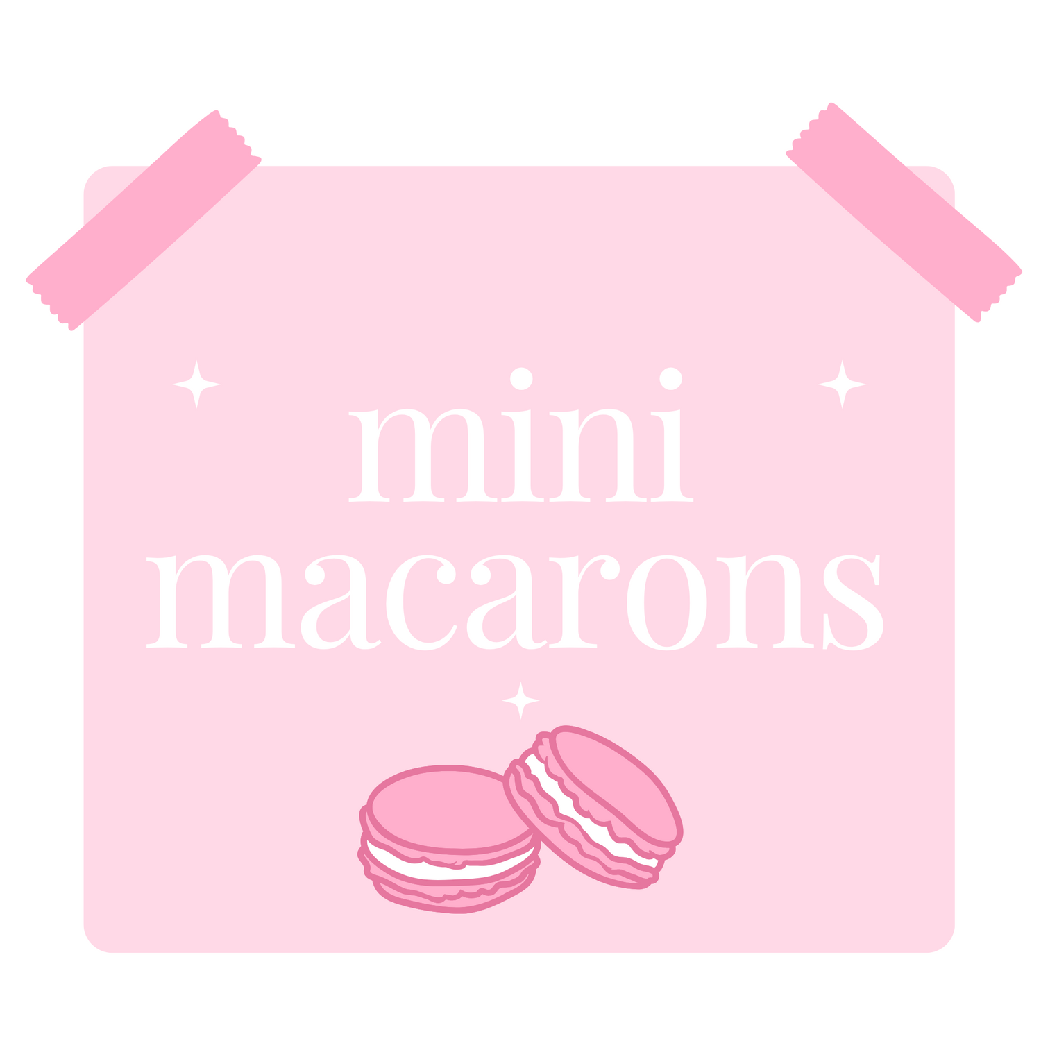 Miniature Macarons