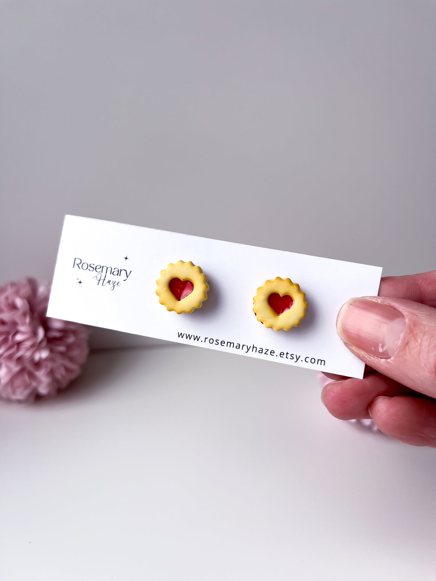 Jammy Heart Stud Earrings - BUY 2 GET 1 FREE 🎉