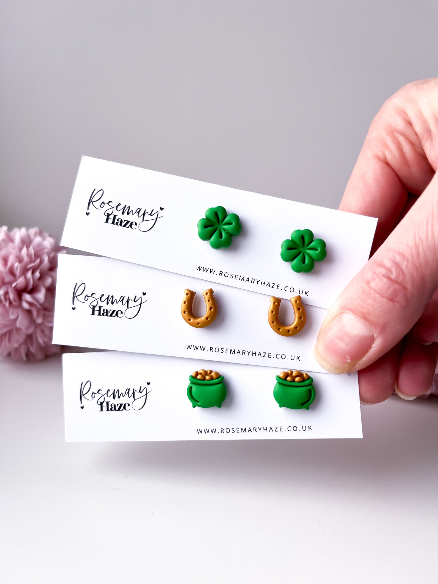 St Patrick’s Day Studs