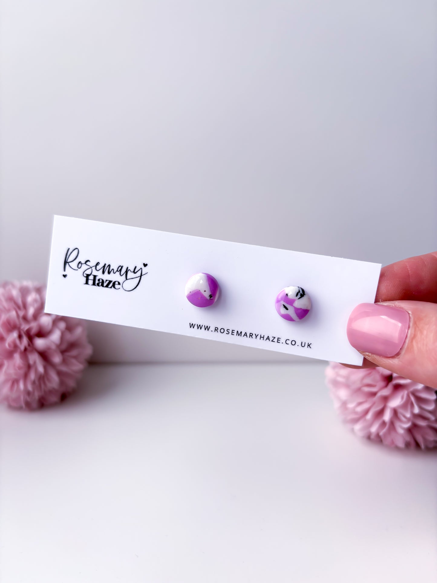 Foxglove Circle Studs