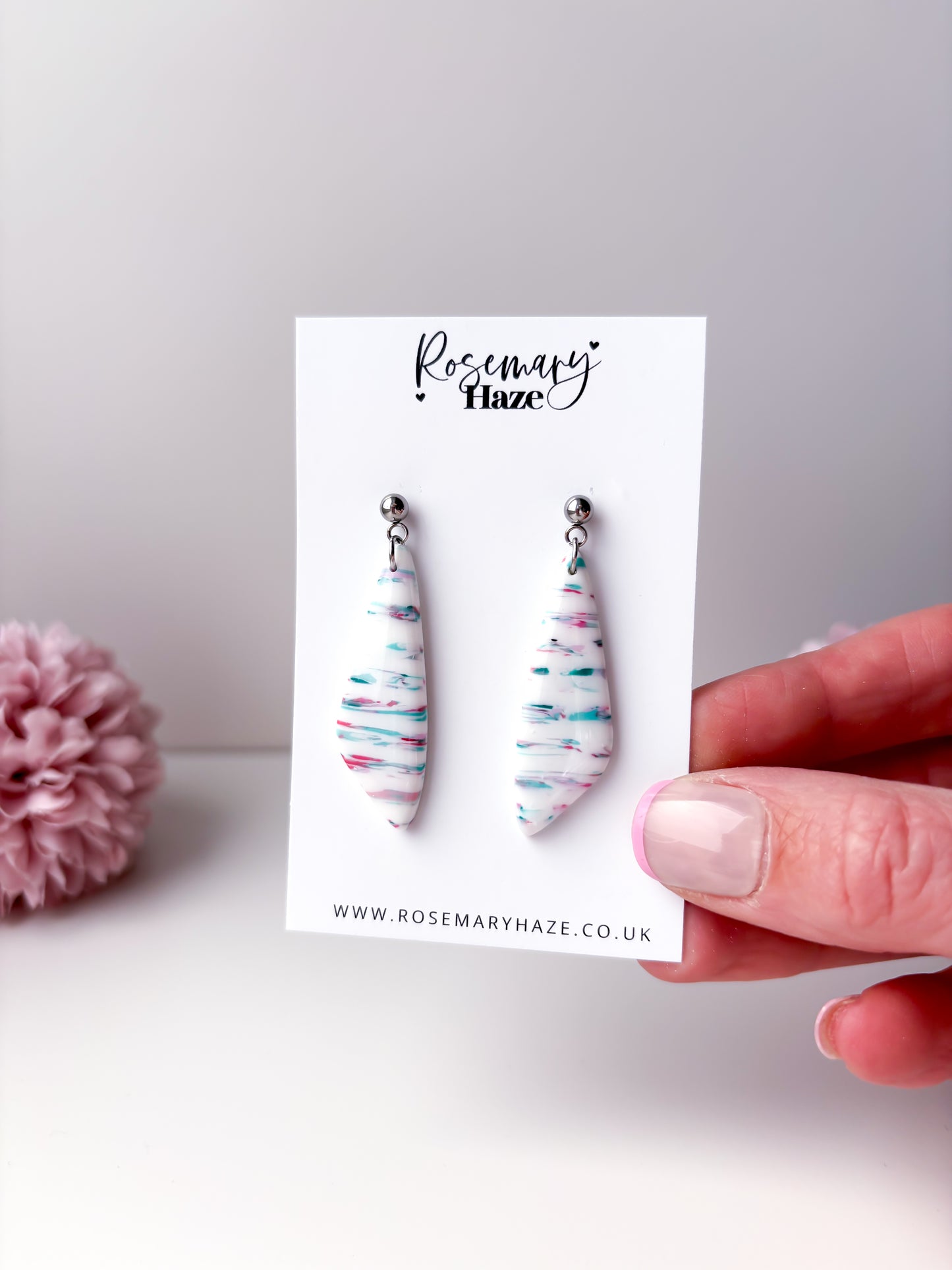Elegant Striped Dangles