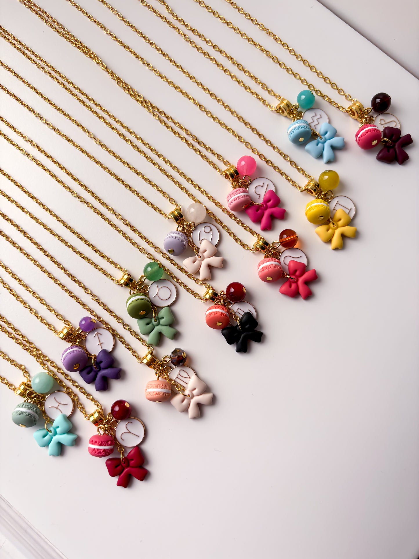 OOAK - Starsign Charm Necklaces