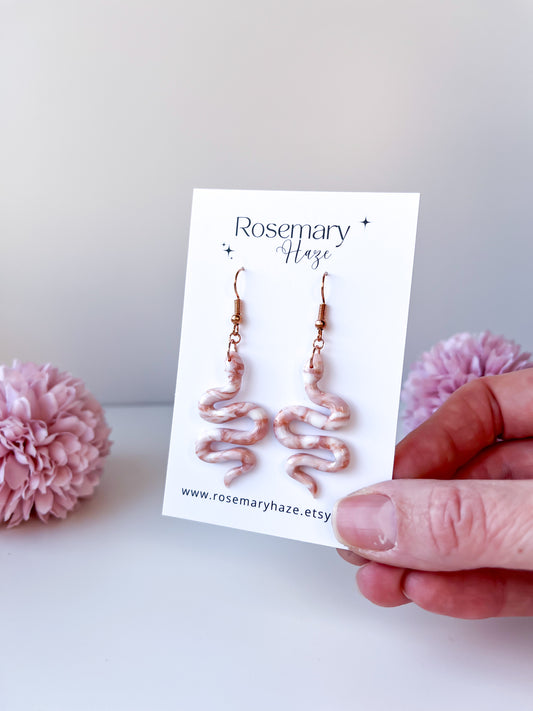 Rose Gold Marble Snakes