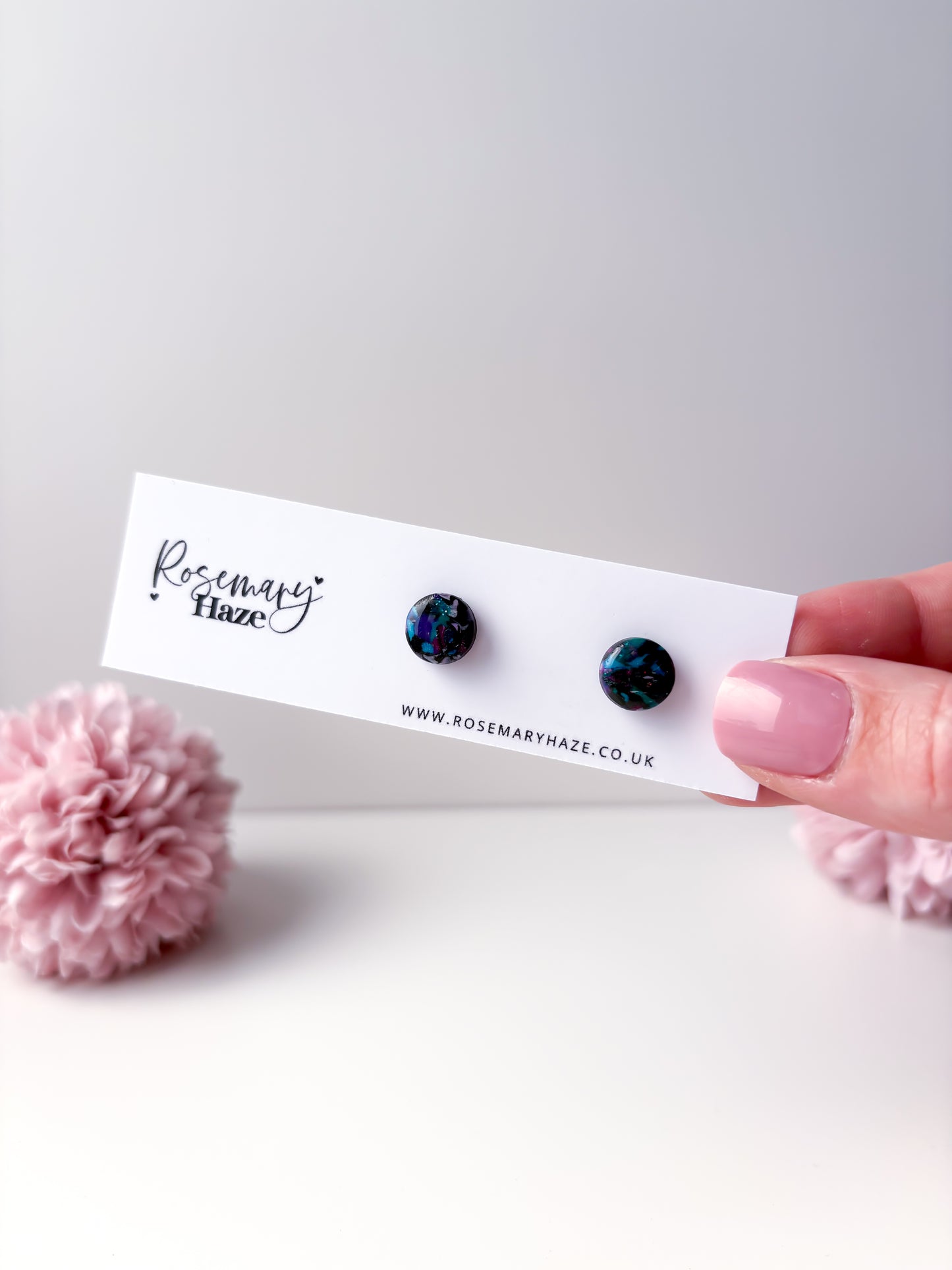 Galaxy Circle Studs