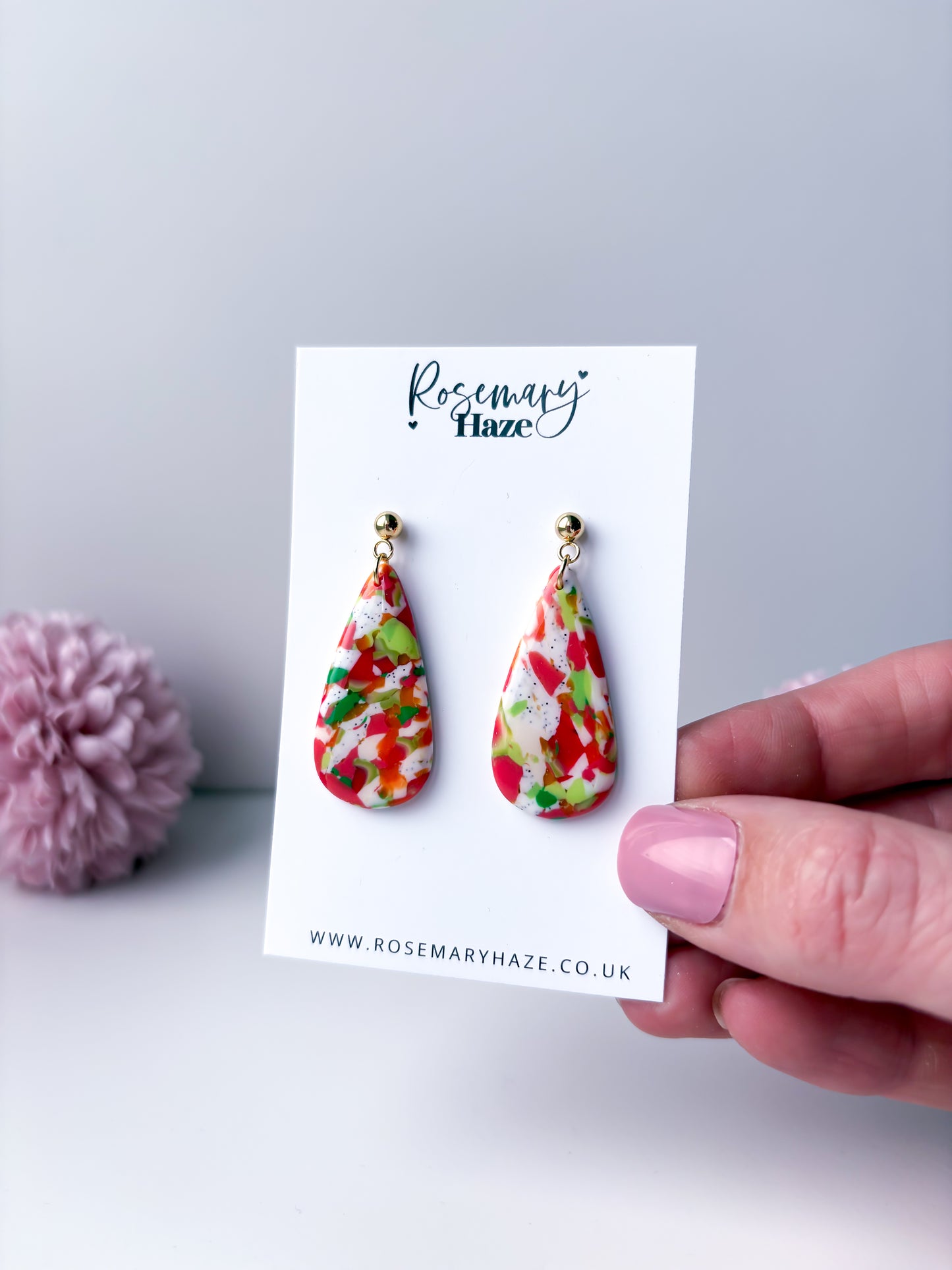 Juicy Fruit Teardrop Dangles