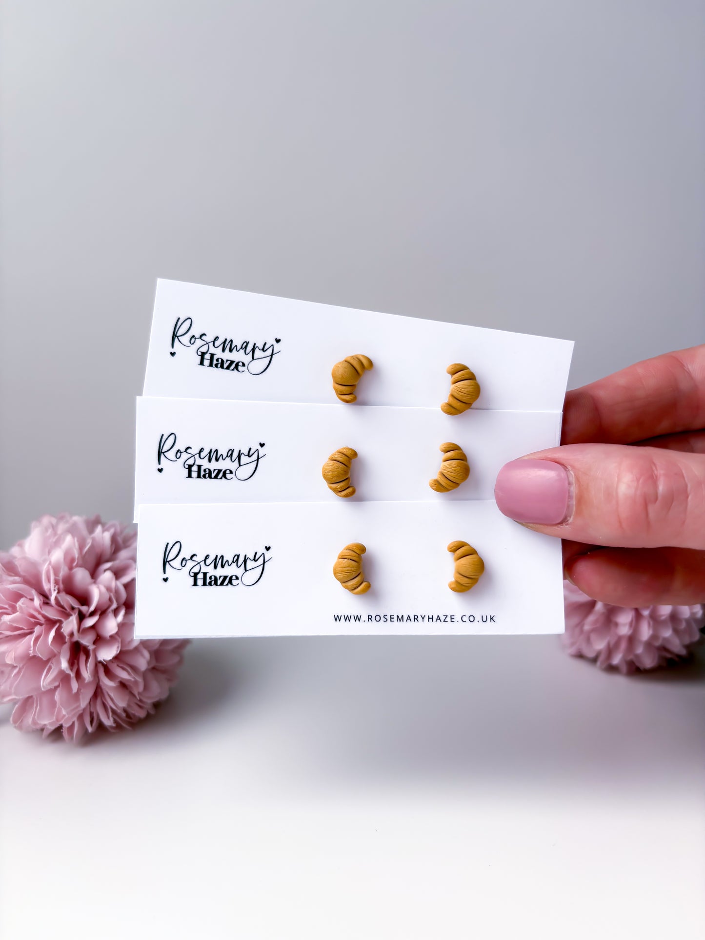 Croissant Studs
