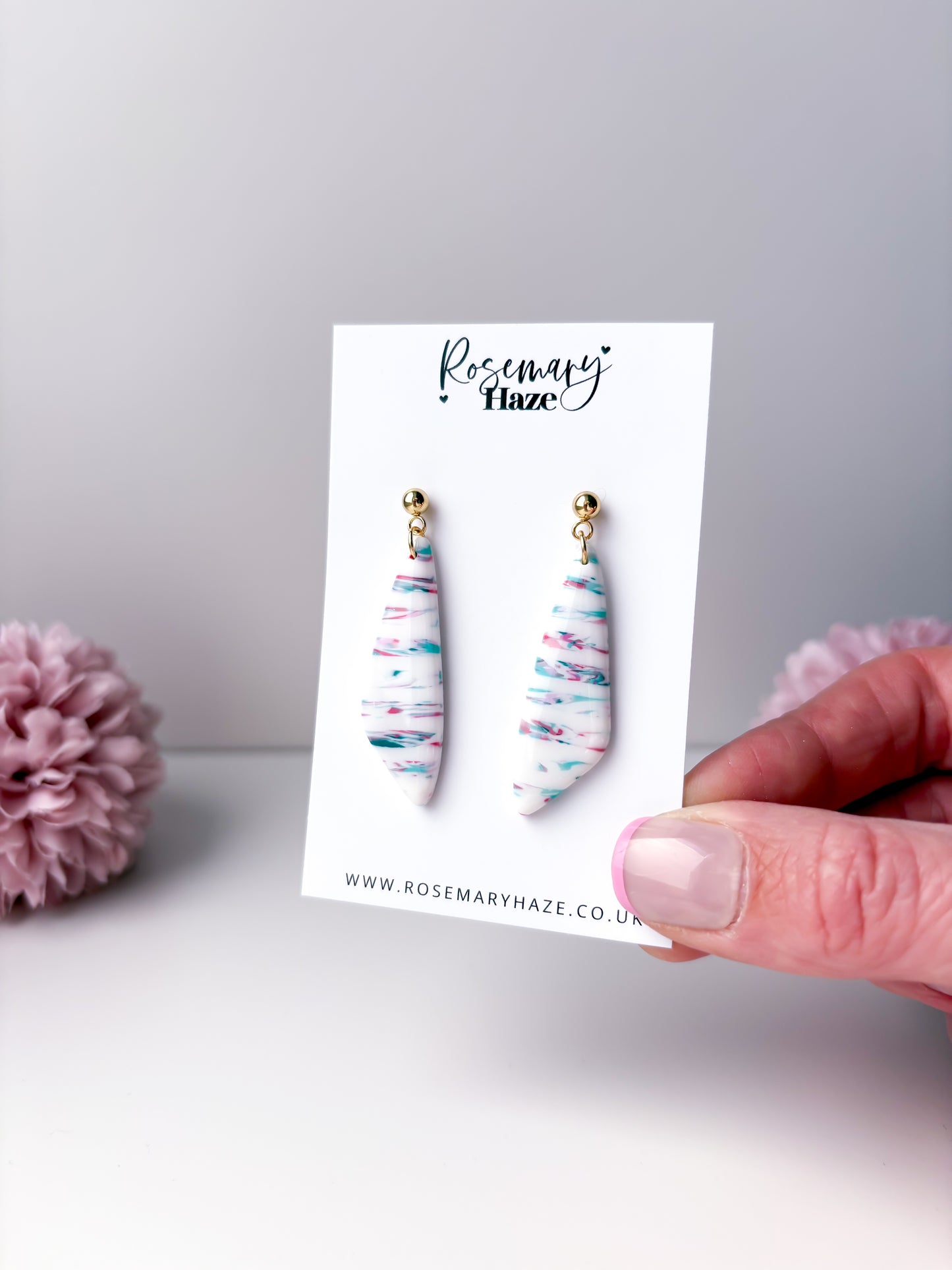 Elegant Striped Dangles