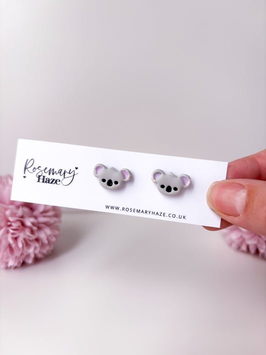 Cute Animals Studs - Koala