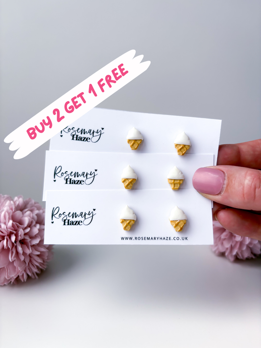 Ice Cream Studs - Soft Scoop