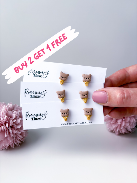 Ice Cream Studs - Chocolate Teddy
