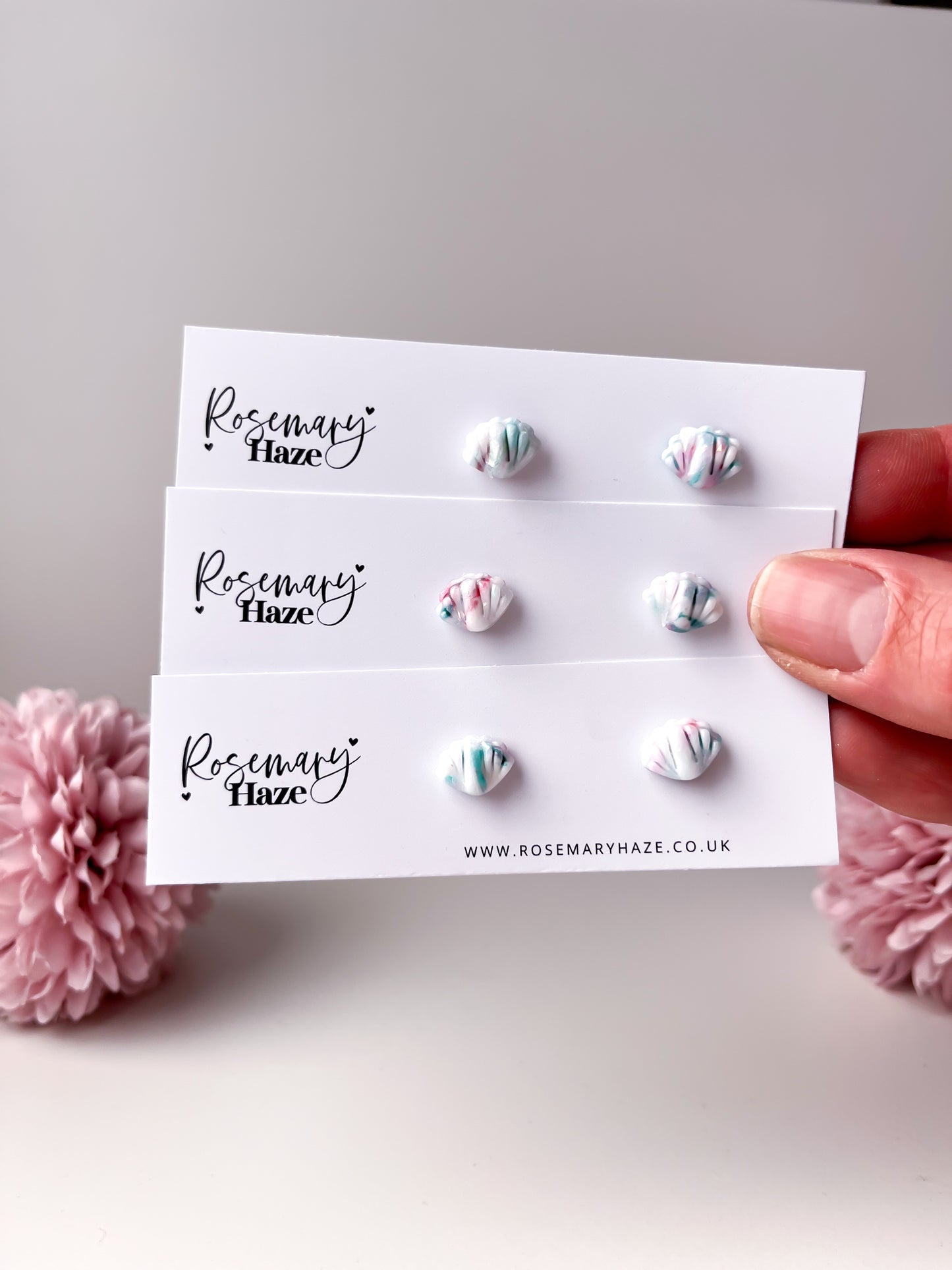 Mini Shell Studs