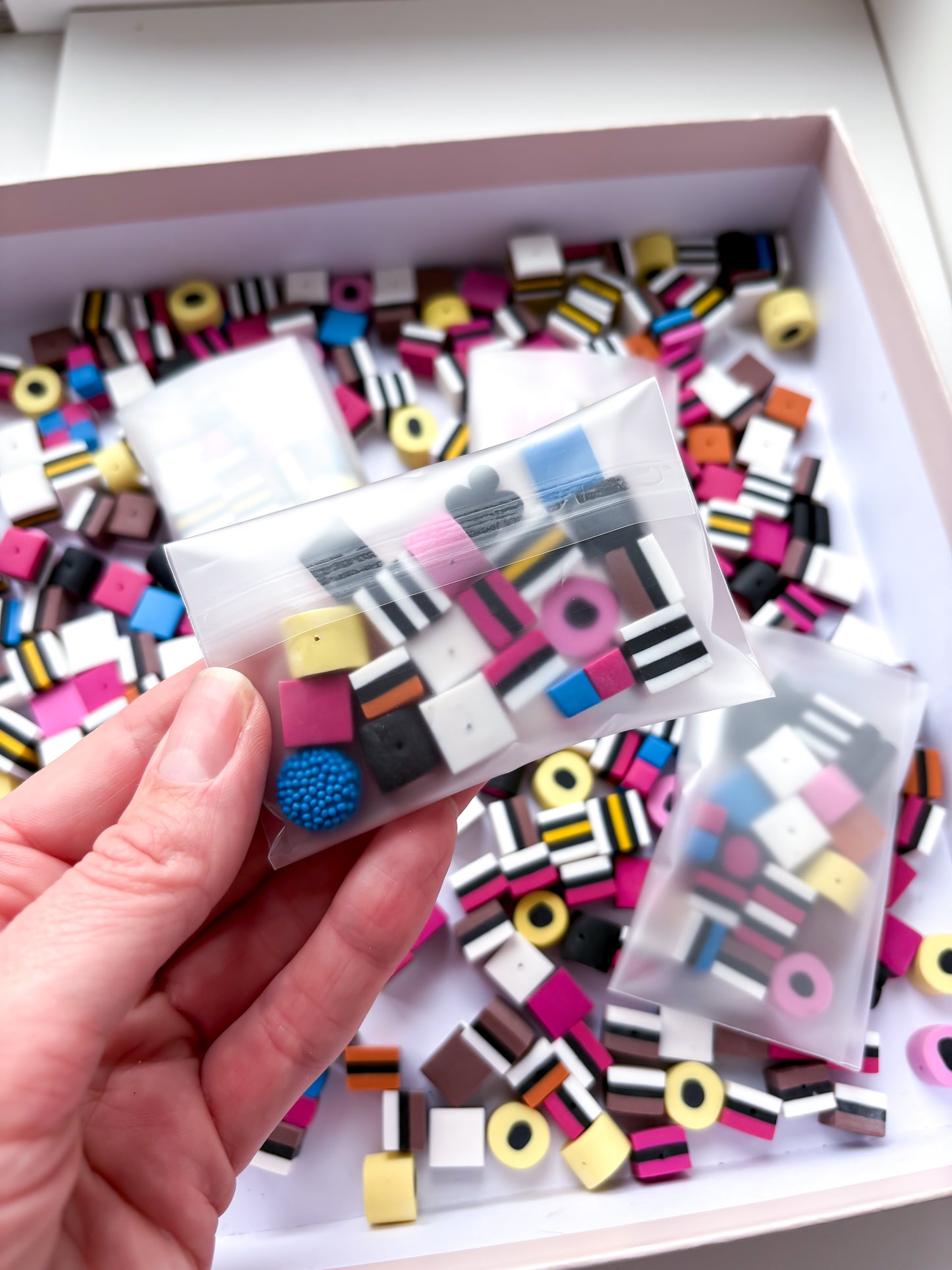 Liquorice Allsorts Beads