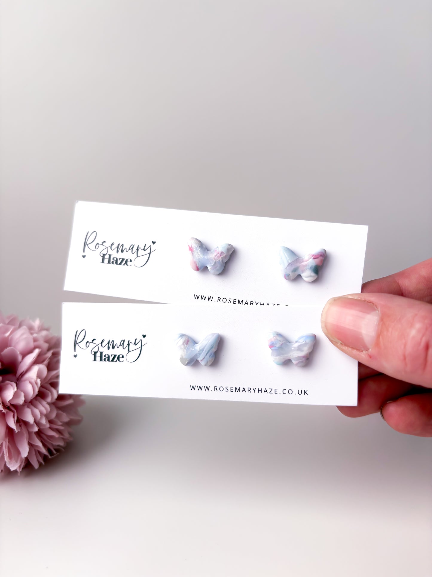 Dreamy Butterfly Studs