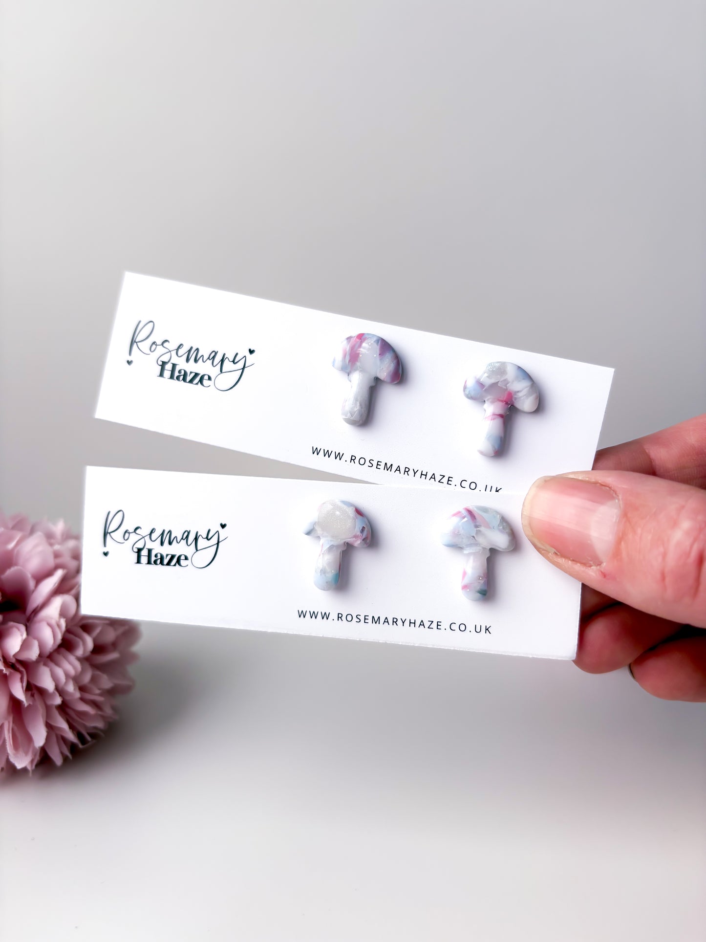 Dreamy Mushroom Studs