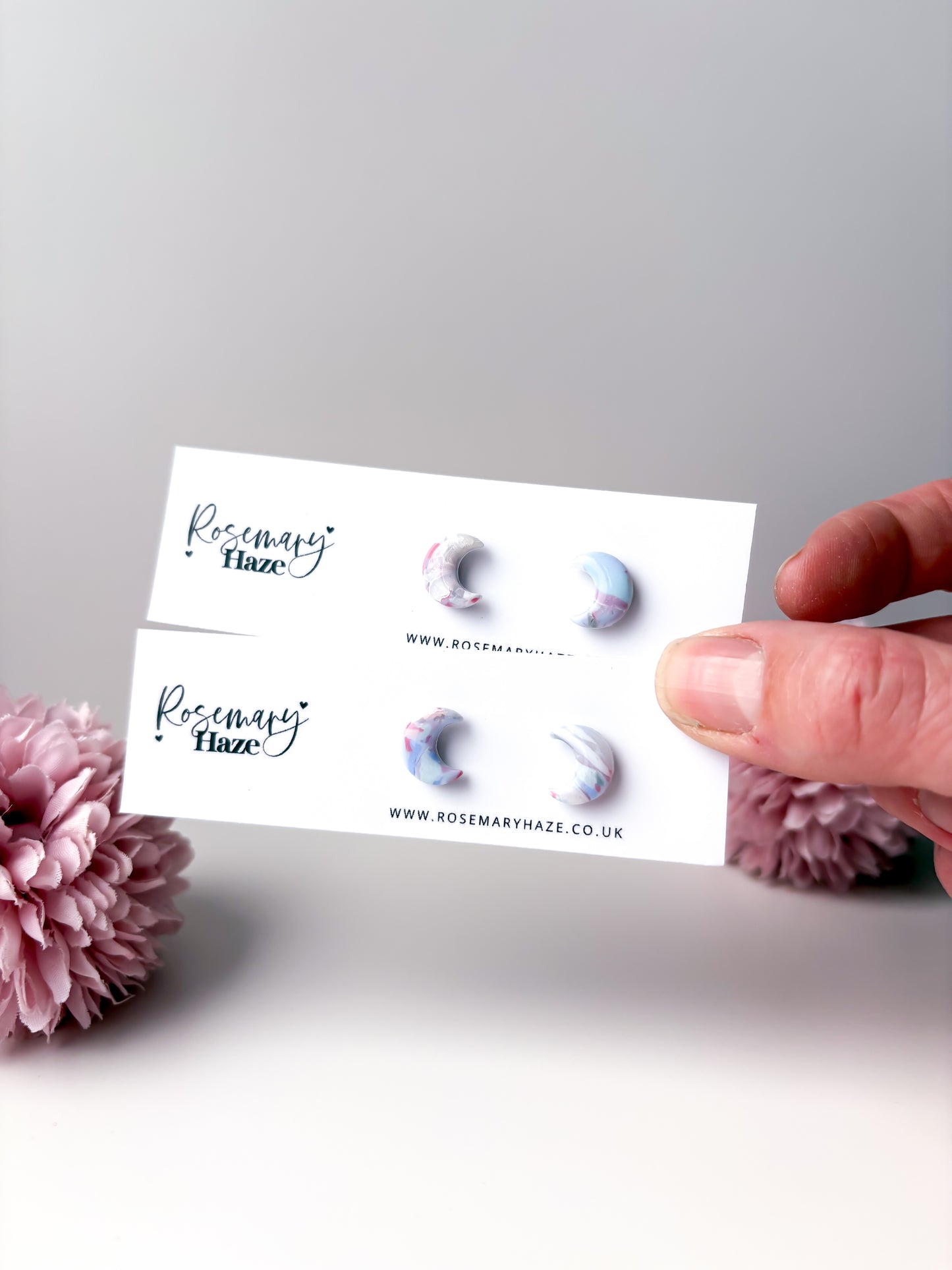 Dreamy Moon Studs