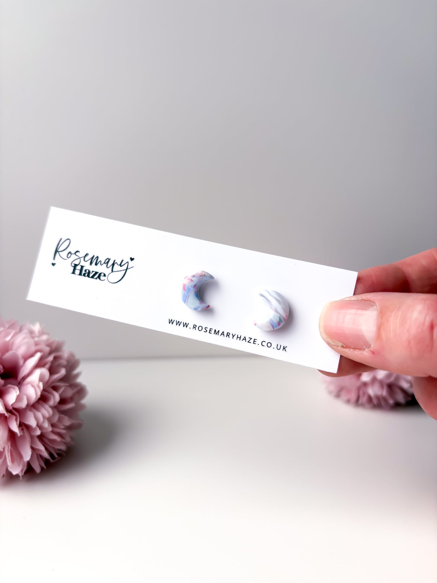 Dreamy Moon Studs