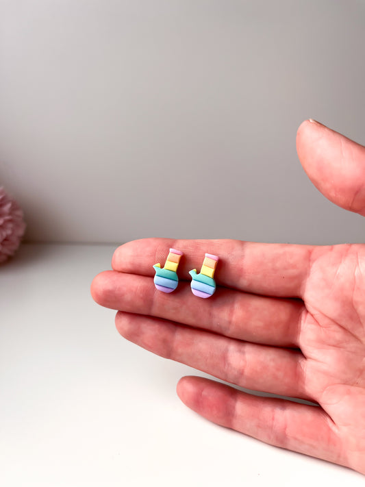 rainbow bong studs
