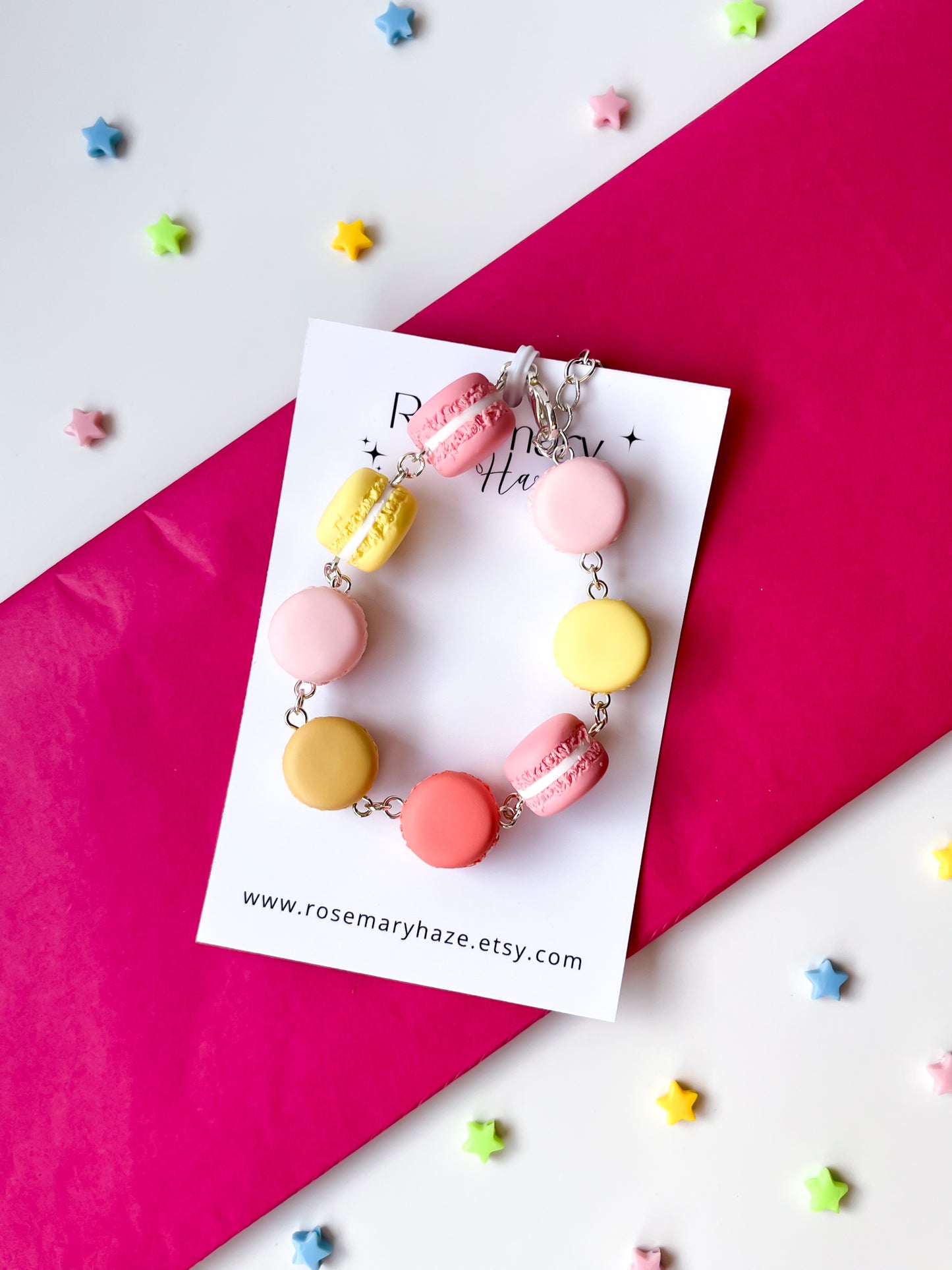 Macaron Bracelet (Summer Colours)