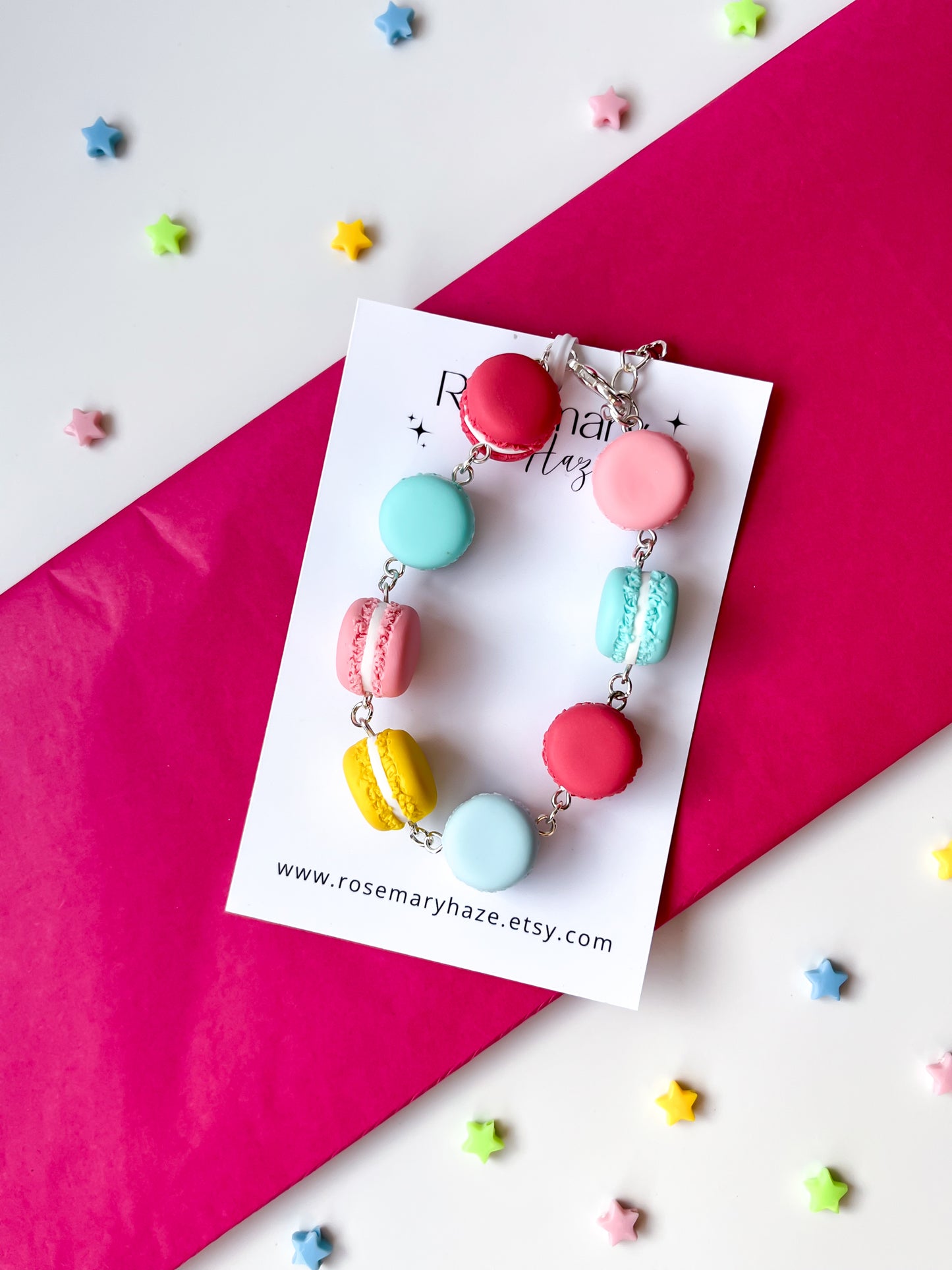 Macaron Bracelet (Summer Colours)