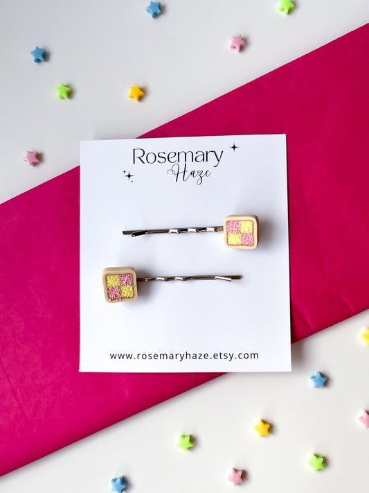 Battenberg Hair Pins