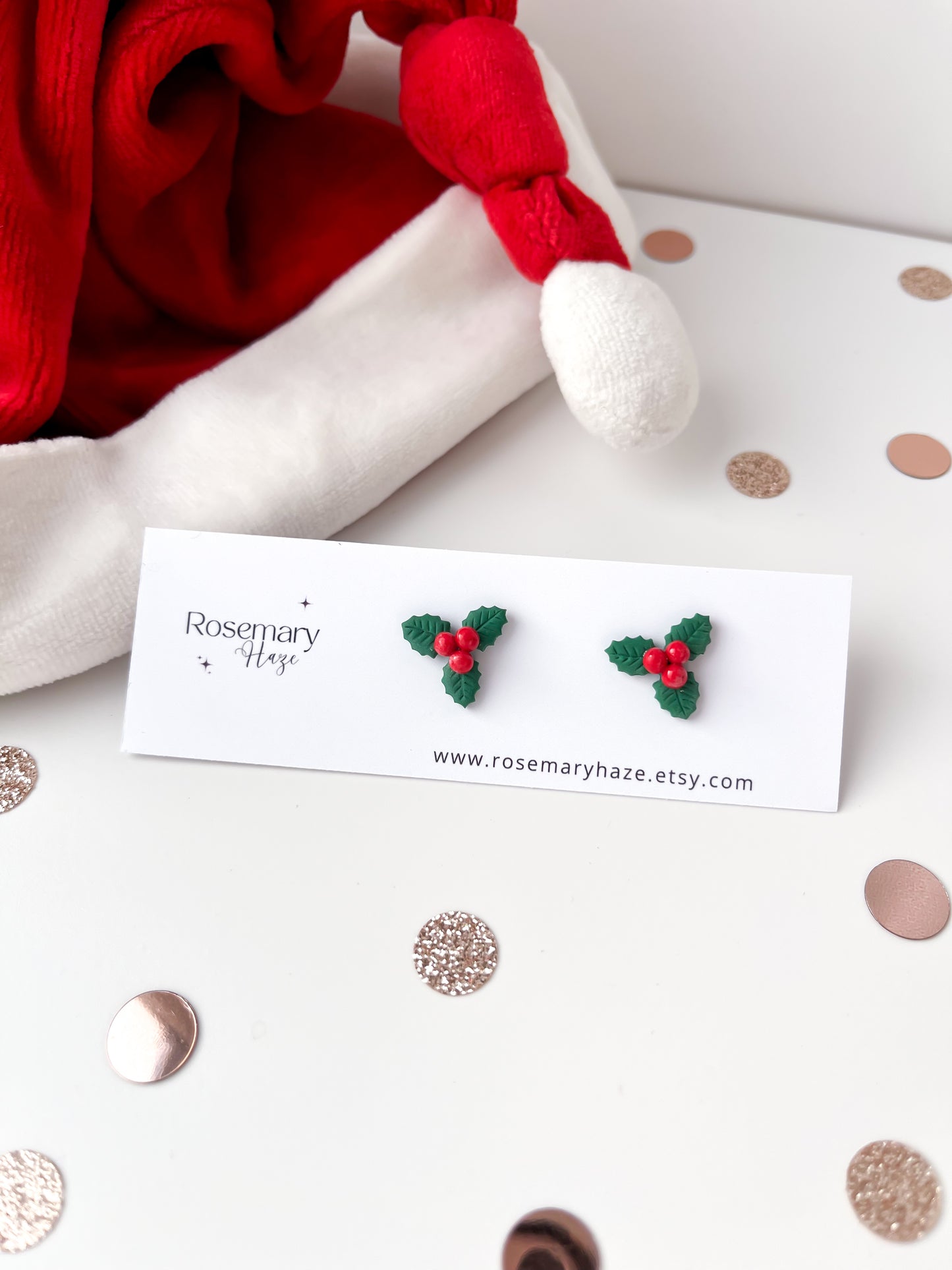 Holly Stud Earrings - BUY 2 GET 1 FREE 🎉