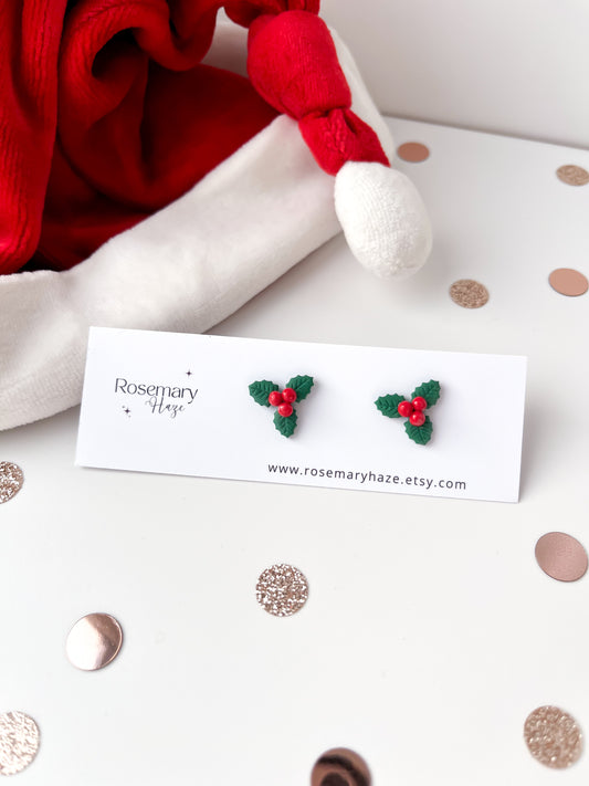 Holly Stud Earrings - BUY 2 GET 1 FREE 🎉