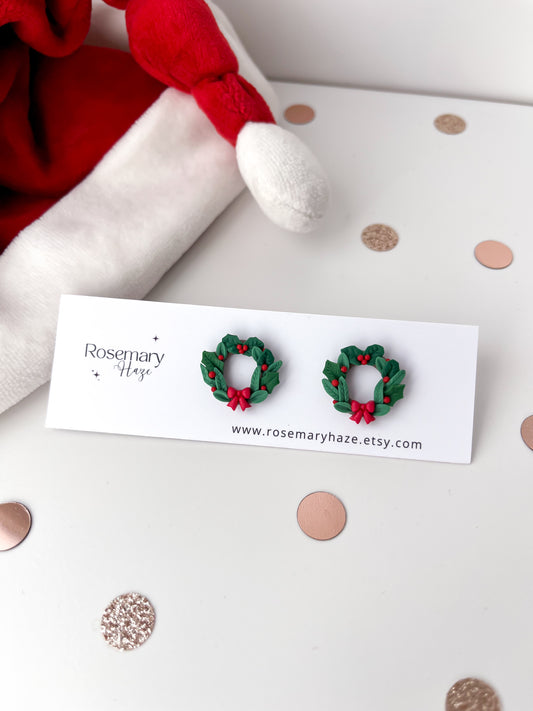 Wreath Stud Earrings - BUY 2 GET 1 FREE 🎉