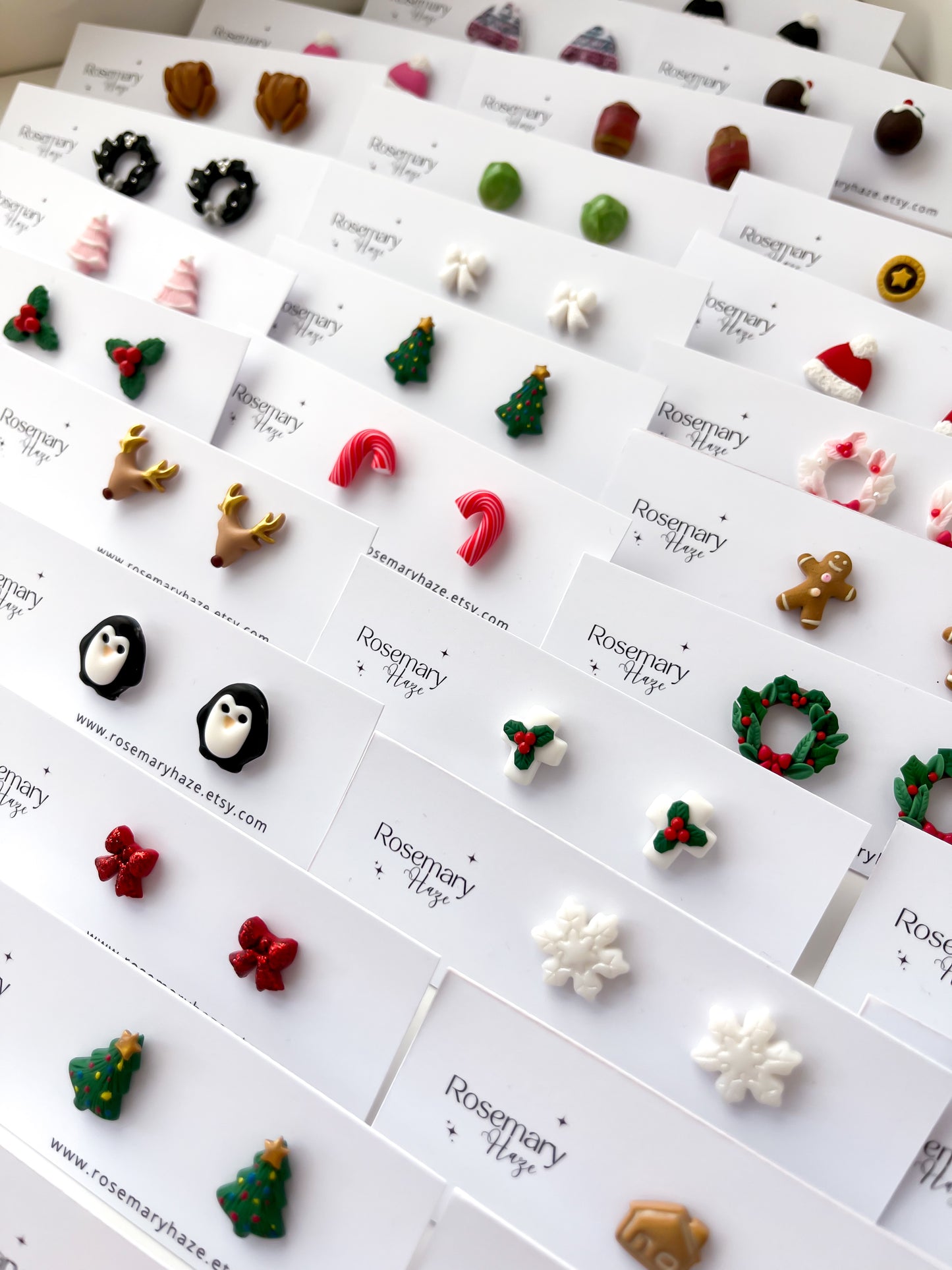 Mince Pie Stud Earrings - BUY 2 GET 1 FREE 🎉