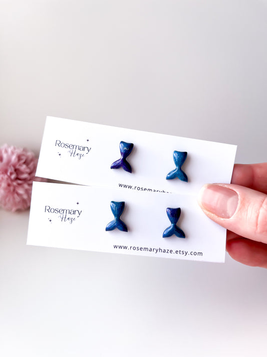 Mermaid Tail Studs