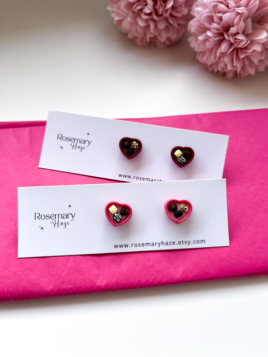 Box of Chocolates Stud Earrings