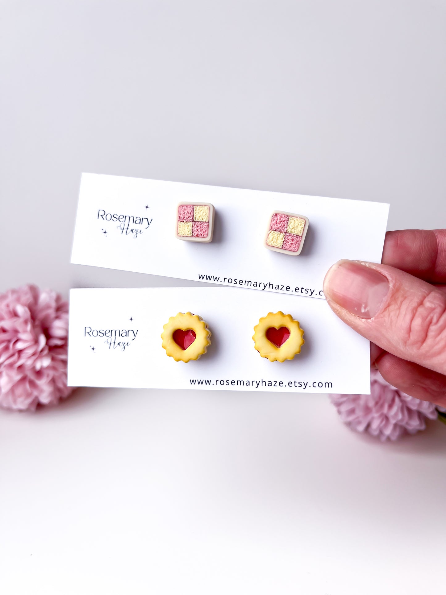 Jammy Heart Stud Earrings - BUY 2 GET 1 FREE 🎉